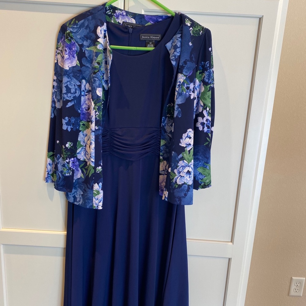 2 piece dress and jacket